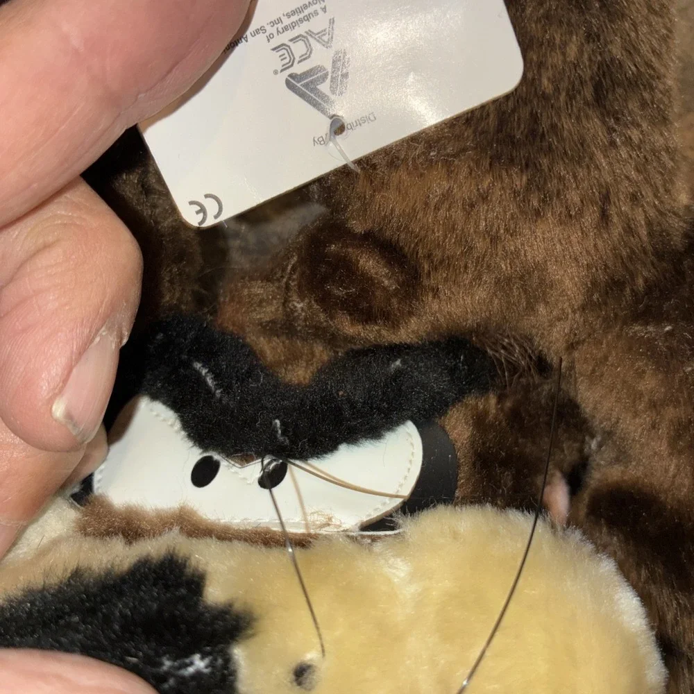 Vintage Looney Tunes Taz Tazmanian Devil Plush 1998 14
